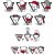 Шарф-труба дитячий (4-8) Buff Minnie Child Polar, Stylish Red 2