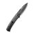 Ніж складаний Civivi Caetus Flipper Damascus Carbon Fiber, чорний 2