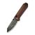 Ніж складаний Civivi Yonder Damascus / Guibourtia Wood, коричневий