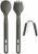 Набір столових приборів Sea to Summit Frontier UL Cutlery Set, довга виделка і ложка, подовжена ложка