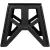 Стілець Tribe Camp Chair High пластиковий, Чорний 3