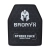 Керамічна бронеплита 4 класу Bronyx. Вага 2.2 кг. Розмір М (25х30 см) 3