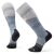 Шкарпетки чоловічі Smartwool Snowboard Full Cushion Mountain Geo Pattern OTC, Pewter Blue