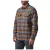 Рубашка тактическая "5.11 Tactical® Lester Flannel Plaid Long Sleeve Shirt" Cobalt Blue Plaid