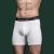 Комплект чоловічих трусів Soldier's Boxer (3 шт). Матеріал Charged Cotton. Білі 3