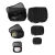 Набір універсальних підсумків Sturm Mil-Tec "Mesh Pouch Set 3-pcs" Black 2