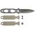 Нож SOG Pentagon FX Covert, Covert Flat Dark Earth 5