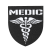 Шеврон Camotec Medic (7*8) Чорний