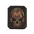 Нашивка на липучці Sturm Mil-Tec "Skull Patch PVC 3D" (Large) Green Camo