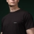 Комплект футболок Basic Military T-shirt. Cotton/Elastane, черный - олива 3