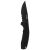 Розкладний ніж SOG SOG-TAC AU, Black, Black/Partially Serrated 2