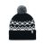 Шапка Black Diamond Tom Pom Beanie, Black/White
