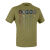 Футболка з малюнком "MARCH" Olive Drab