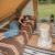 Ковдра Naturehike Geometric pattern wool NH20FS036 brown 2
