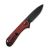 Ніж складаний Civivi Elementum D2 G10 Burgundy, бордовий 2
