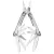 Мультитул Leatherman Free P4, нейлоновий чохол, 21 інструментів, сталь 420HC, Сріблястий 2