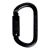 Карабин Singing Rock Steel Oval Carabiner Triple Lock, Black
