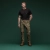 Футболка Basic Military T-shirt. Cotton and Elastane, чорний 5