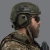 Активные наушники Earmor M31H (Helmet version) с креплением ARC rail. Олива 4