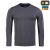 Футболка з довгим рукавом M-Tac 93/7 Темно, dark Grey, темно-сірий 2