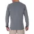 Реглан 5.11 Tactical "Triblend Legacy Long Sleeve Tee" Heather Grey 2