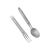 Zestaw sztućców turystycznych NexTool Titanium Tableware Set, tytan 5