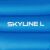Надувний килимок Pinguin Skyline, 195х65х9 см, Orange 10