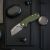 Розкладний ніж SOG Stout SJ, OD Green, Cleaver, Cleaver/OD Green/Stonewash 9