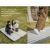 Матрац туристичний надувний одномісний Naturehike CNK2450WS035, 198х68х9.5 см, коричневий із вбудованою помпою 5