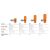 Надувний килимок Sea to Summit UltraLight Insulated Mat 2020, 183х55х5 см, Orange 17