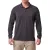 Поло с длинным рукавом "5.11 Tactical® Helios Long Sleeve Polo" Charcoal