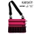 Тактическая мужская сумка через плечо HardKit RoKit Pink Black M с MOLLE и велкро 3