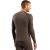 Реглан Odlo Seamless Performance Wool, Brown Granite 2