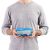 Вкладиш в спальник Sea to Summit Breeze Lightweight Liner, Rectangular w/ Pillow Sleeve 198 см, Cendre Blue 4