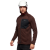 Мужская флисовая кофта с рукавом реглан Black Diamond Factor Hoody, Port/Black 4