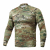 Рашгард тактичний Raptor Rashguard Multicam. Slim fit, polyester