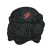 Патч (шеврон) «Totenkopf 3D» R3ICH. Мягкий ПВХ пластик. Черный