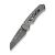 Ніж складаний Civivi Pragma Prime Damascus / Aluminum сірий