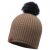 Шапка Buff Knitted Hat Adalwolf, Brown Taupe