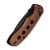 Ніж складаний Civivi Triptych Guibourtia Wood Sandvik 14C28N, коричневий 6