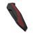 Ніж складаний Civivi Hypersonic Чорний/Burgundy G10 14C28N, чорний 4