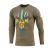 Футболка M-Tac Мститель длинный рукав Olive/Yellow/Blue, olive, олива