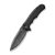 Ніж складаний Civivi Praxis C18026E-DS1 Damascus / Aluminum Чорний
