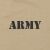 Футболка з малюнком "ARMY Logo" Tan 499 3