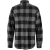 Сорочка чоловіча Fjällräven Övik Heavy Flannel Shirt, Black/Grey