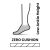 Шкарпетки чоловічі Smartwool Run Zero Cushion Low Ankle Socks, Black 2