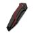 Ніж складаний Civivi Hypersonic Чорний/Burgundy G10 14C28N, чорний 5
