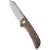 Ніж складаний Sencut Fritch Коричневий Micarta 2