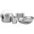Набір посуду Tatonka Picnic Set III, Silver