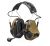 Активные наушники беспроводные 3M PELTOR ComTac VII (MT14H41A-300EU CY), coyote brown, вертикальные, с микрофоном